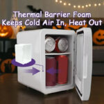 ⁦4L Mini Fridge - Portable Car Cooler & Skincare Refrigerator (2025 Upgraded Model)⁩ - الصورة ⁦9⁩