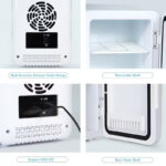 ⁦4L Mini Fridge - Portable Car Cooler & Skincare Refrigerator (2025 Upgraded Model)⁩ - الصورة ⁦8⁩