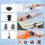 Mini Portable Air Pump，Rechargeable Battery Cordless Sup Mattress Pump,Wireless Electric Compressor Inflator Acuum Pvc Boat Pum - Image 3