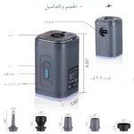 Mini Portable Air Pump，Rechargeable Battery Cordless Sup Mattress Pump,Wireless Electric Compressor Inflator Acuum Pvc Boat Pum - Image 6