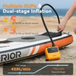 AIRBANK Pulse Pro Electric SUP Air Pump for Stand UP Paddle 20PSI Max 4500mAh - Image 2
