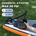 Airbank Stand Up Paddle SUP Pump Rechargeable 20PSI Inflatable PVC Boat Kayak Accessories for Surfing Kite Mattress Tent - Image 3