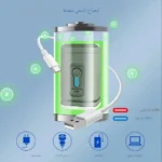 Mini Portable Air Pump，Rechargeable Battery Cordless Sup Mattress Pump,Wireless Electric Compressor Inflator Acuum Pvc Boat Pum - Image 5