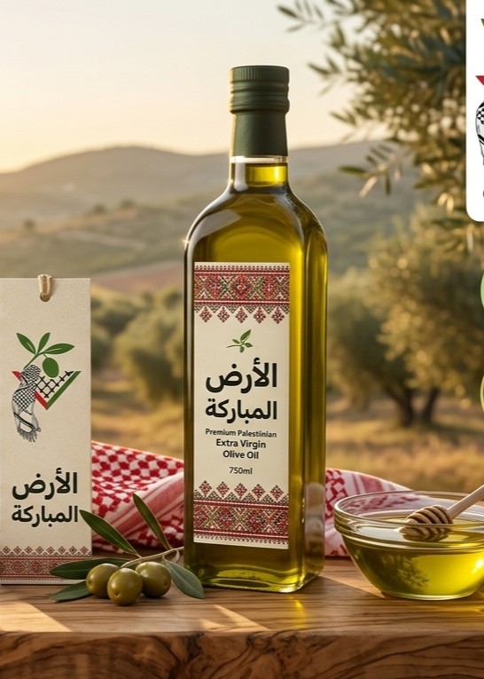 منتج زيت زيتون فلسطيني زيت السنة زيت زيتون فلسطيني بكر ممتاز - الصورة 1